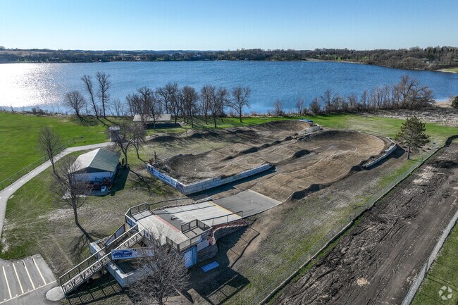 Delagoon Park features a BMX track that is open to the public.