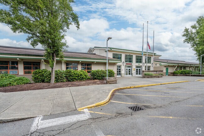 Tumwater High School serves students 9-12th grade in the area.