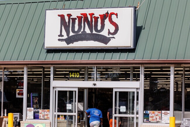 At Central Lafayette Parish, Nunu's Cajun Market is where residents stock up on their groceries.
