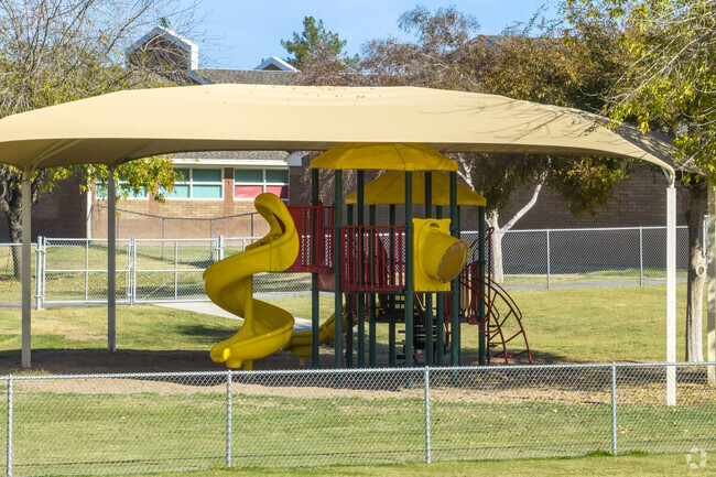 Kids attending Desert Garden Elementary School in Glendale will love the playgrounds.