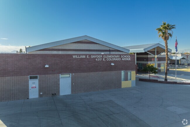 Snyder William E Elementary School serves PK-5.