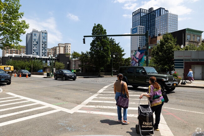 Downtown New Rochelle borders the West End of New Rochelle, New York.