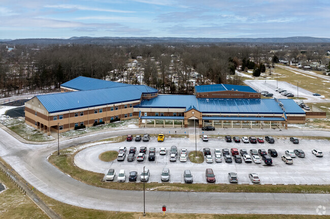 Shepherdsville Elementary School scored an overall C+ on niche.com.