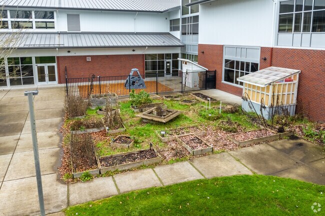 Madison Middle School has a community garden for students in the Santa Clara neighborhood.