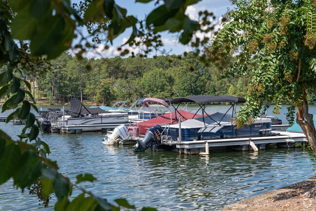 Many Antioch residents are boat owners with boats docked up on the lake.