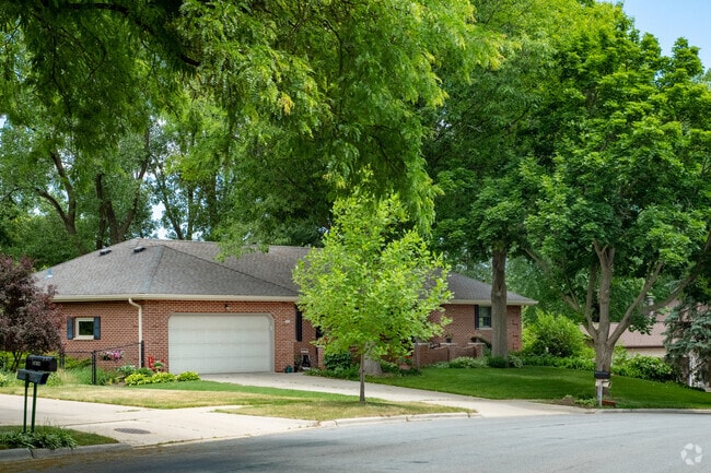Some of the ranch-style homes in Orchid Heights sport unique brick or Tudor-style exteriors.