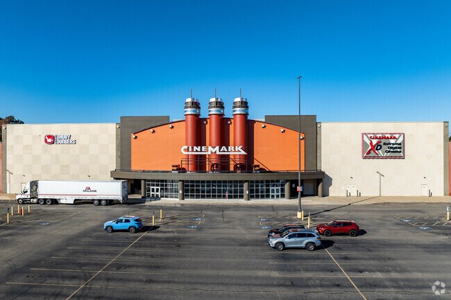 Residents enjoy the cinematic experience at Cinemark Tinseltown in North Canton, Canton Ohio.