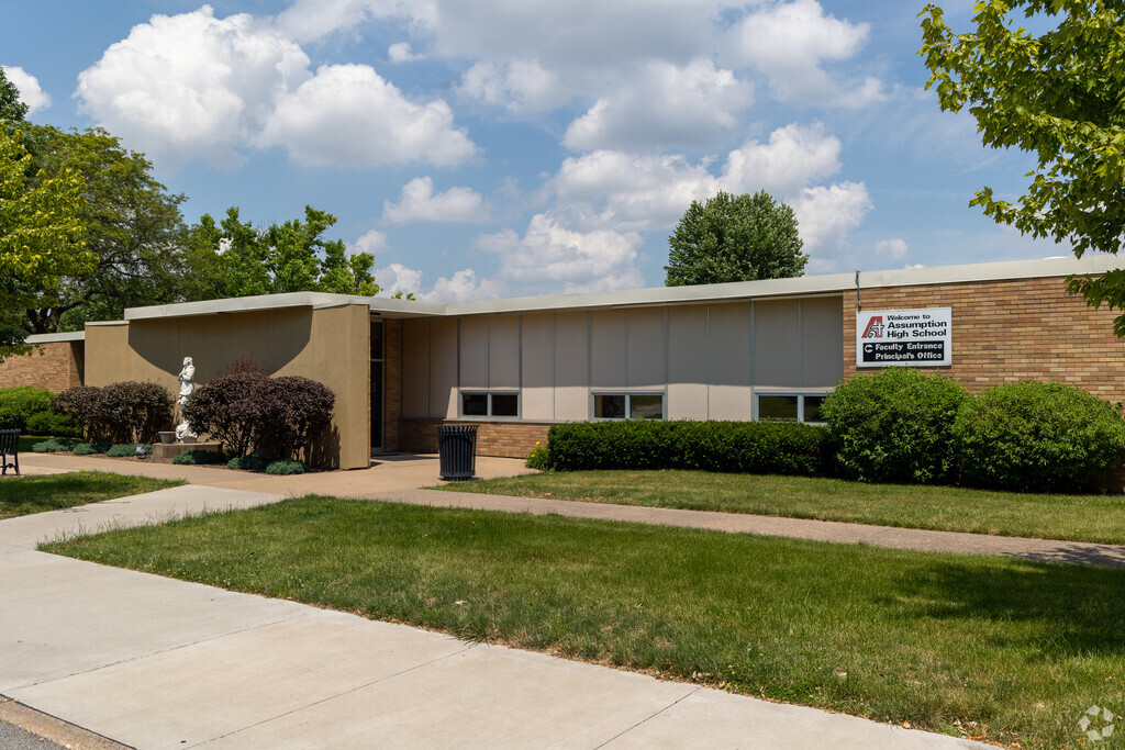 Assumption High School in Near North Side Davenport.