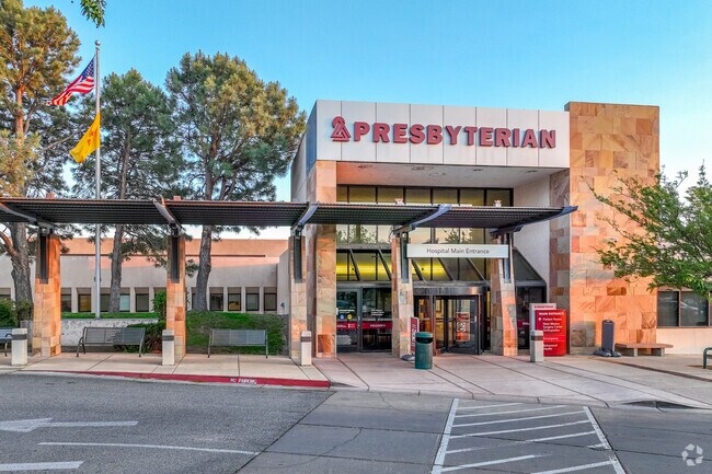 The closest general medical care to Trumbull Village is at Presbyterian Kaseman Hospital, 2 miles north.