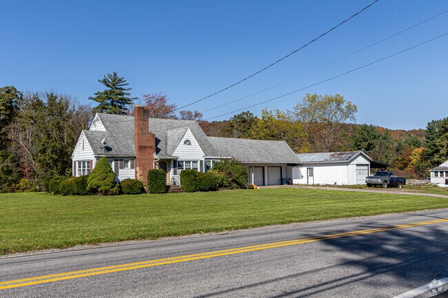 Houses in Snow Shoe often sit on wide lots.