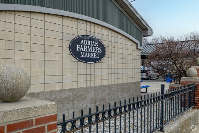 Adrian's City Farmers Market happens every Saturday morning May through October.