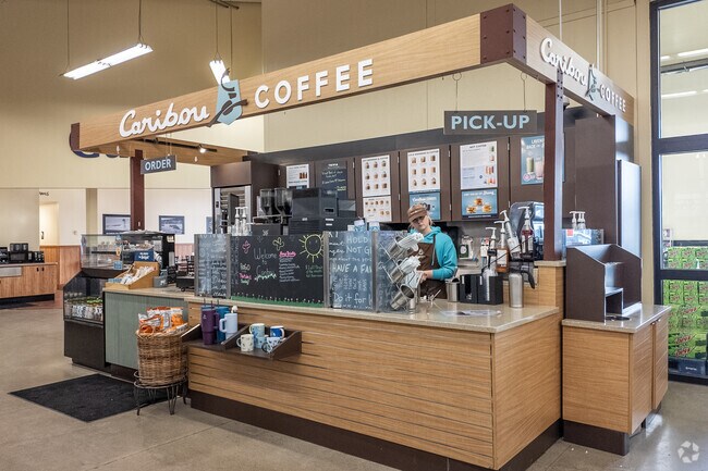 Caribou Coffee is where many Meyer residents grab a cup of joe.