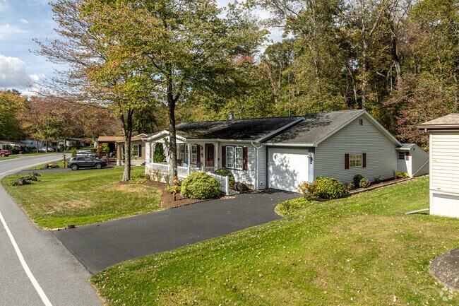 Some newer homes in West Cornwall include these ranch homes in an over-55 community.