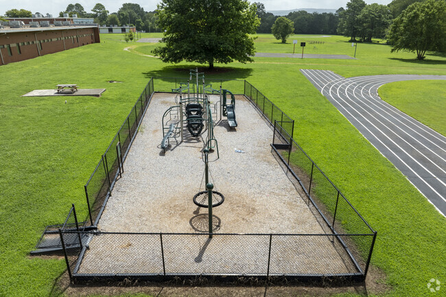 Playground two at Academy for Science Foreign Language Middle School in Huntsville Alabama.