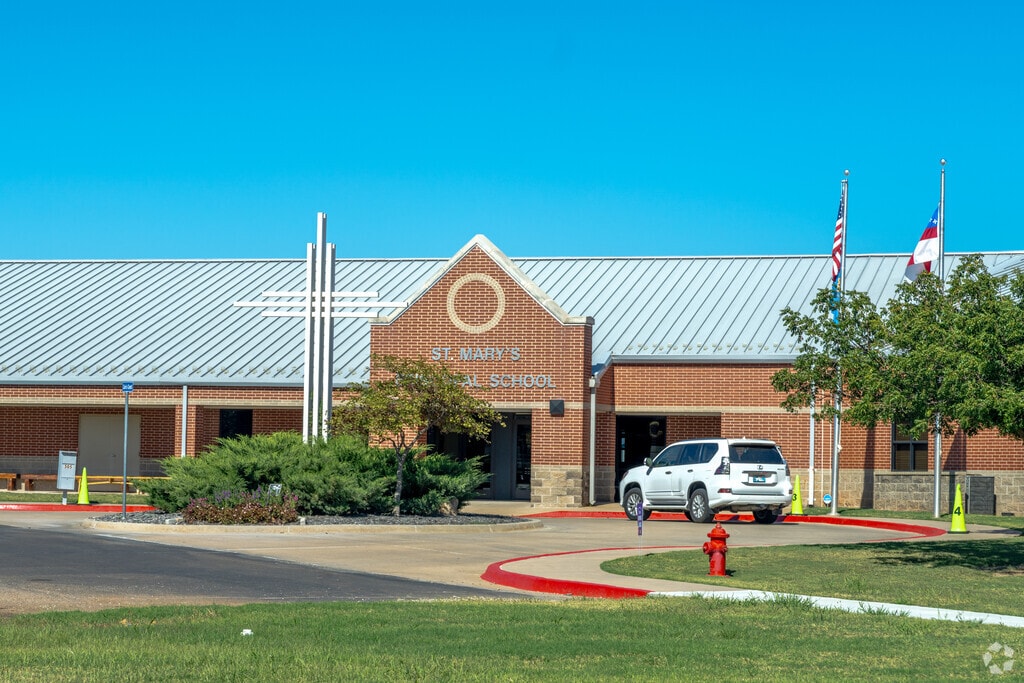 Saint Marys is one of the few private school in Edmond.