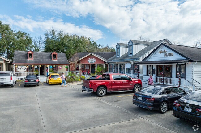 Historic Founders Square in League City is home to local shops and dining destinations.