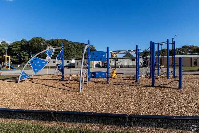 B. C. Charles Elementary School has a nice playground for your children to play at recess.