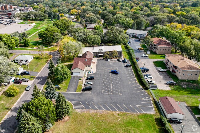 Aerial view of Grace Lutheran School.