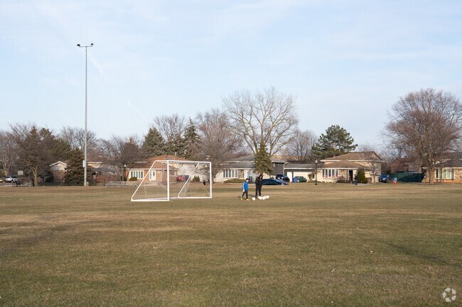 Practice your soccer skills at Commisioners Park Community Center in Justice.