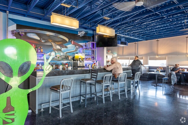 Gila Bend residents and tourists will most likely find themselves at Space Age Restaurant.