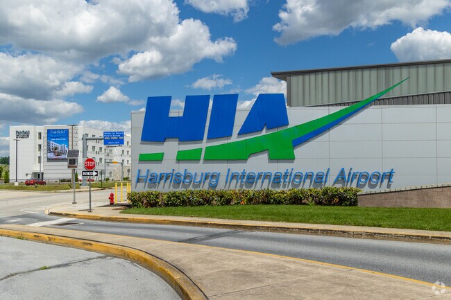 The Harrisburg International Airport sits about 45 minutes away from Union Township Lebanon.