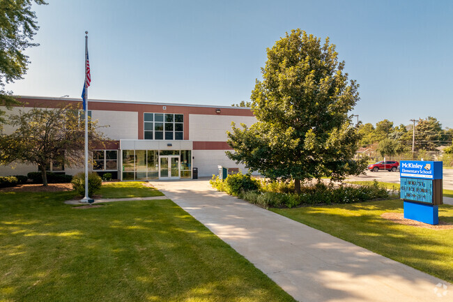McKinley Elementary School students live in areas around south central Appleton.
