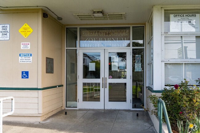 Zoe Barnum High School is a public school located in Eureka, California.