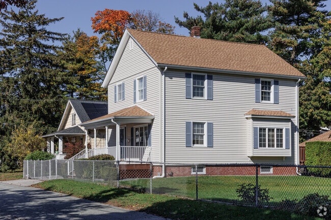 An example of a vintage colonial from 1900 in Carpenters Corner, Rhode Island.