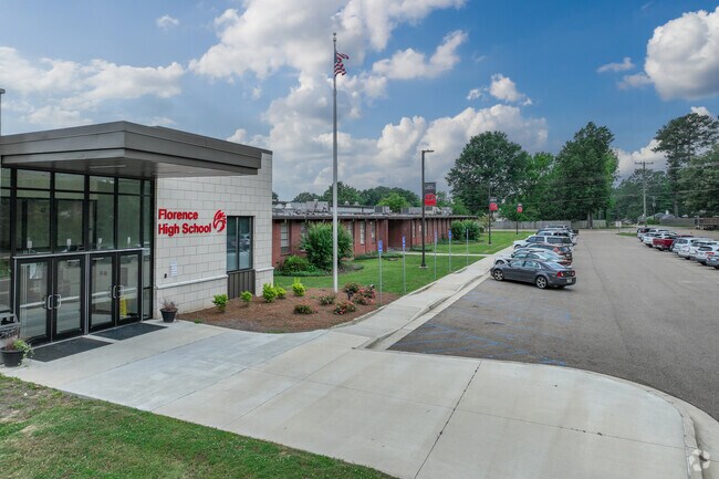 Florence High School is home to the eagles.