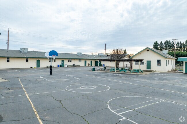 Students at Wilton Christian School loves to play basketball.