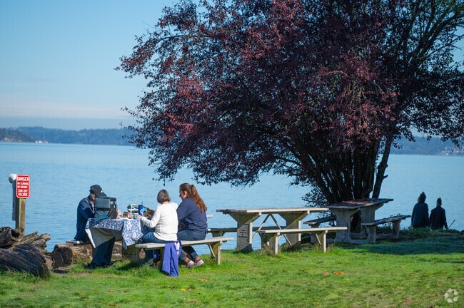 There are many public beaches to explore in the Dash Point neighborhood.
