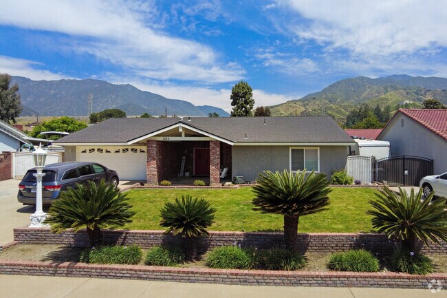 Ranch Style Home with Palms in San Antonio Heights.