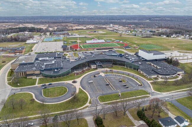 A great view of Northview High School in Grand Rapids, Michigan.