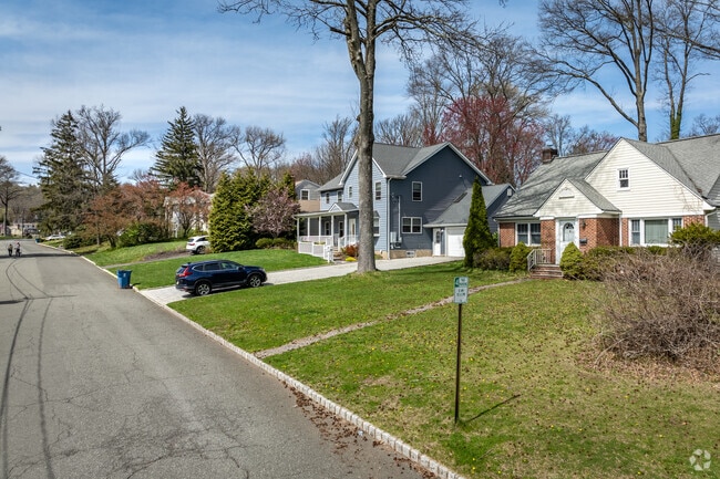 Some homes on the higher ridges of Mountainside have views of the New York City skyline.