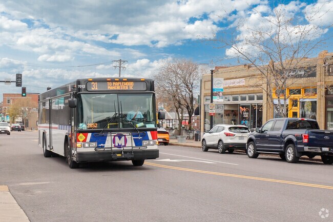 Bus route 31 runs along Manchester for Ellendale residents.