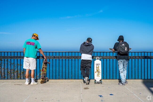 Green Tree residents enjoy lakefront scenery at nearby Atwater Park.
