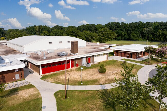 James E. Shepard Middle School has just over 400 students.