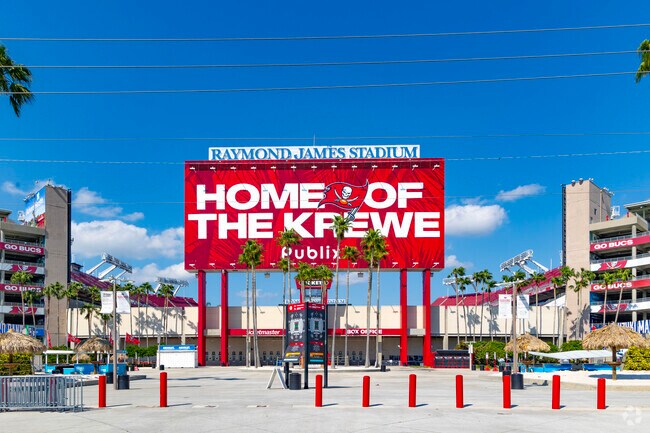 Raymond James Stadium is the heart of the Stadium Area neighborhood.