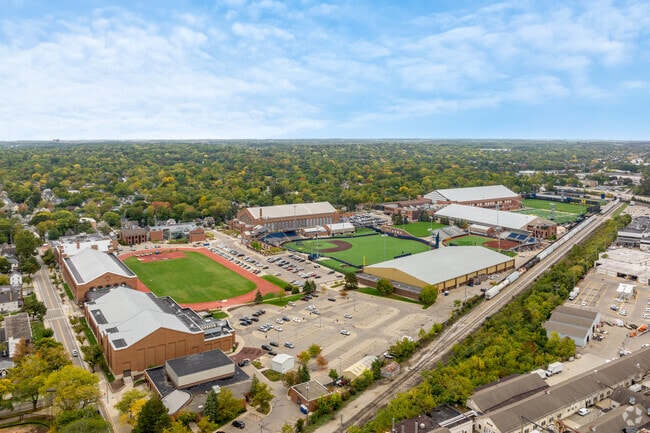 The University of Michigan is at the forefront of the Elbel neighborhood.