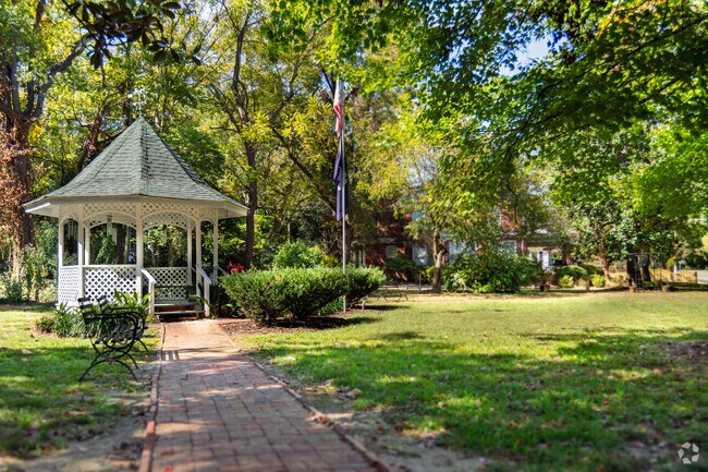 You can enjoy a shaded picnic at Moore Park in York.