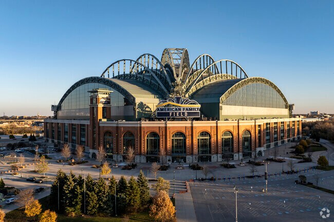 Catch the Brewers play at American Family Field near Martin Drive.
