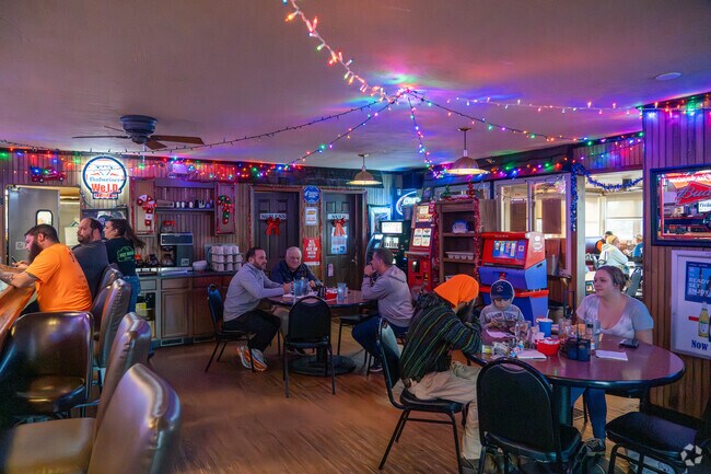 Residents of Richville can enjoy breakfast, lunch or dinner at the Nuthouse Saloon.