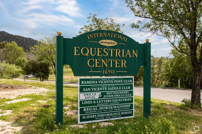 International Equestrian Center offers first-class facilities in San Diego Country Estates.