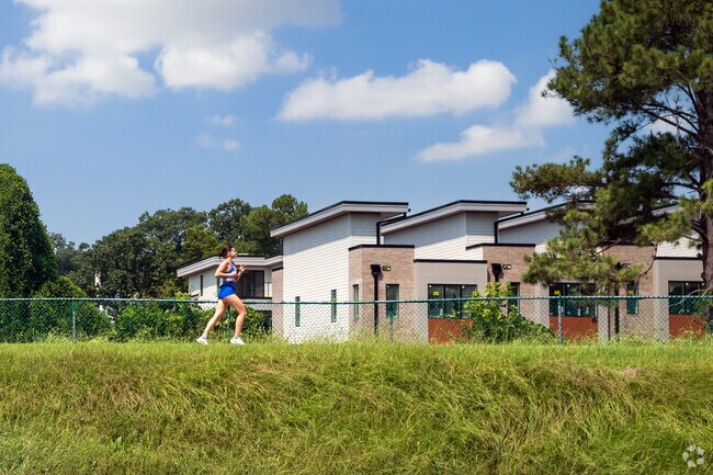 Campus Hills Park also provides greenway access to the American Tobacco Trail.