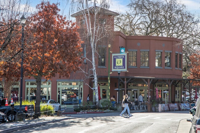 Downtown Lafayette's La Fiesta Square is full of shops and restaurants.