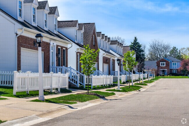 In Liberty Glen you’ll find multiple streets filled by brick-walled homes with Cape Cod dormers.