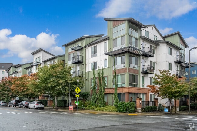 Downtown Kenmore is a mixed residential and commercial area with condos and townhomes primarily.