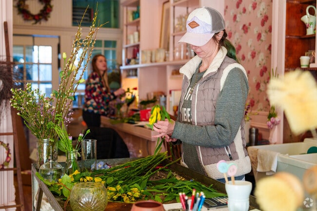 Pick up a fresh bouquet of flowers at Fern & Lois.