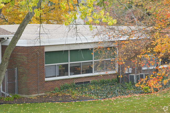 Tucked in nature is where Bartlett Elementary School resides.