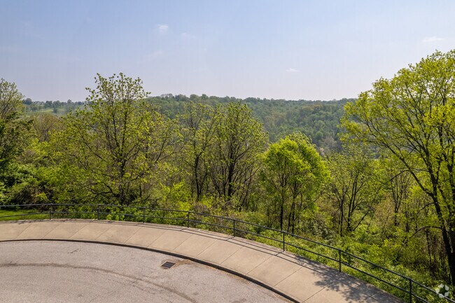 The overlook at Daniel Drake Park in Kennedy Heights.